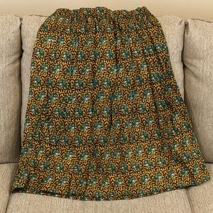 Like New J.Crew elephant print skirt